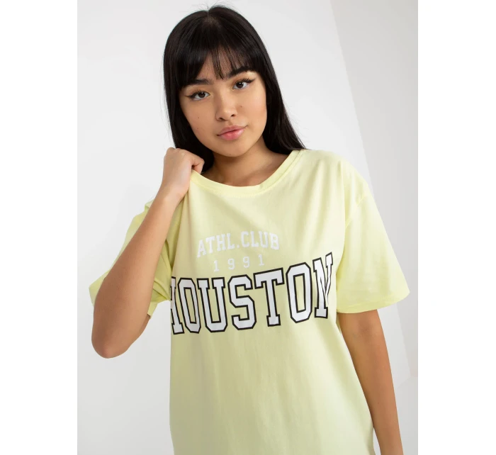 Dámske tričko EM TS 527 1.26X svetlo žltá - FPrice