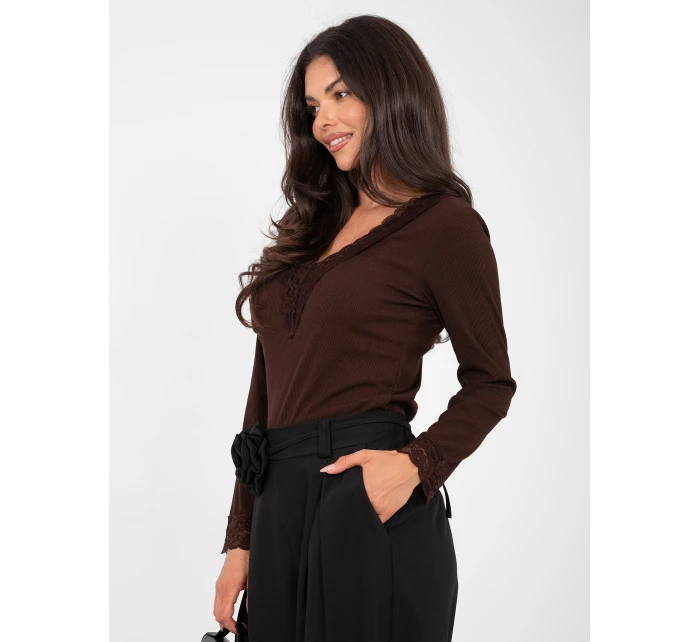 Blúzka IT BZ 22081.28 tmavohnedá