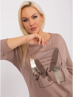 Blúzka RV BZ 8981.31P tmavo lila