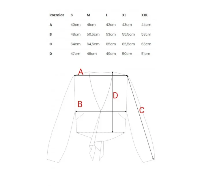 M861 Crop top so zaväzovaním vpredu - džínsy