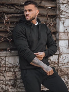 FashionStreet čierna pánska tepláková súprava AX0736