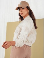 Dámská béžová bomber bunda Dstreet model 21975258 - FashionStreet