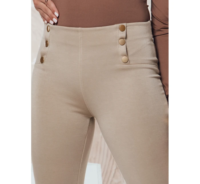 Dámské kalhoty beige Dstreet model 21980160 - FashionStreet