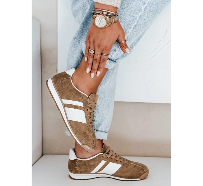 Dámské béžové tenisky Dstreet model 21992069 - FashionStreet