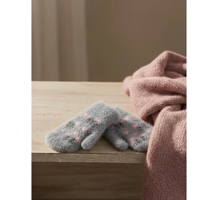 Noviti RZ049 Rukavice pre dievčatko Fluffy Kitten