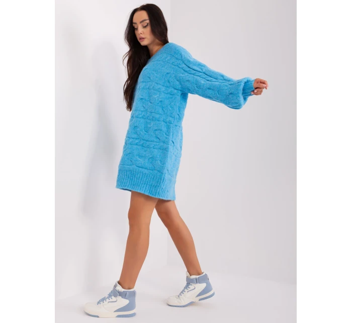 Sweter AT SW model 21793735 niebieski - FPrice Sweter AT SW model 21793735 niebieski - FPrice