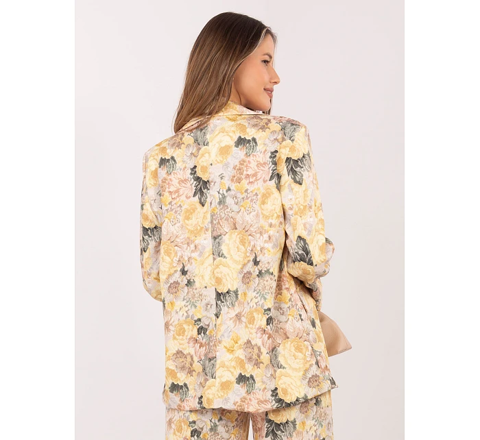 Marynarka IT MA model 22074616 żółty - FPrice Marynarka IT MA model 22074616 żółty - FPrice