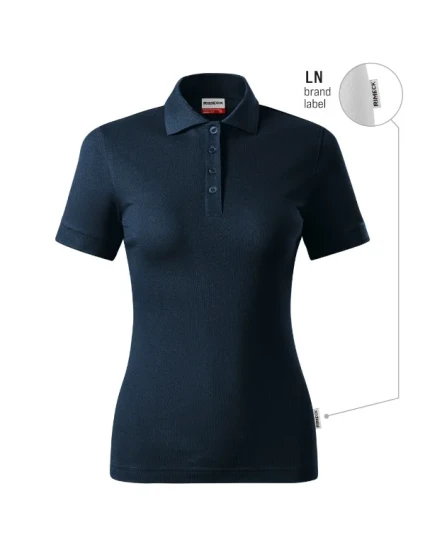 Resist Heavy Polo polokošile dámská námořní modrá 02 (brand label) Resist Heavy Polo polokošile dámská námořní modrá 02 (brand label)