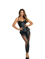 Dámske sexi nohavice V-9196 Čierna - Axami