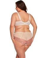 Maxi podprsenka BSM 1244 Ranita púdrovo ružová s ecru - Gaia Maxi podprsenka BSM 1244 Ranita púdrovo ružová s ecru - Gaia