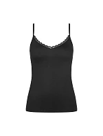 Feel Of Cotton Spaghetti Top - BLACK - TRIUMPH BLACK - TRIUMPH Feel Of Cotton Spaghetti Top - BLACK - TRIUMPH BLACK - TRIUMPH