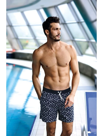 Pánské plavky - kraťasy Self SM 29 Happy Shorts S-3XL