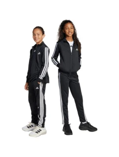 Adidas Essentials Climacool Kids 3 Stripes Training Tracksuit 205 black JD6502