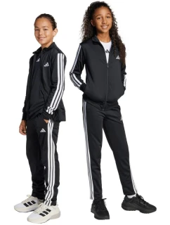 Adidas Essentials Climacool Kids 3 Stripes Training Tracksuit 205 black JD6502
