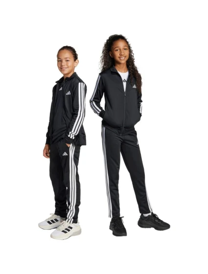 Adidas Essentials Climacool Kids 3 Stripes Training Tracksuit 205 black JD6502