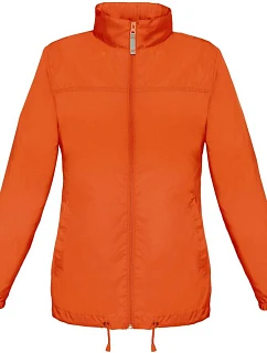 B&C Sirocco /women Dámska vetrovka bez podšívky 01.0902 oranžová