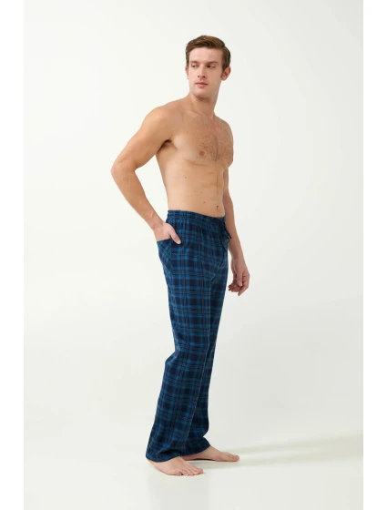 Vamp - Kárované dlhé nohavice 21625 - Vamp