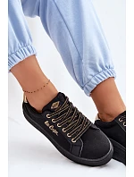 Dámské tenisky na platformě Lee Cooper LCW-26-44-4476 Černé