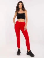 Tepláky B 006.74 červená