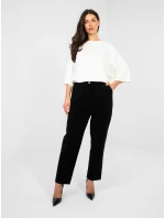 Spodnie MI SP model 22011407 czarny - FPrice Spodnie MI SP model 22011407 czarny - FPrice