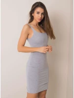 Šaty RV SK model 14841307 šedá - FPrice Šaty RV SK model 14841307 šedá - FPrice