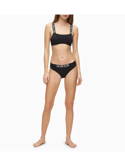 Vrchný diel plaviek KW0KW00911-BEH čierna - Calvin Klein Vrchný diel plaviek KW0KW00911-BEH čierna - Calvin Klein