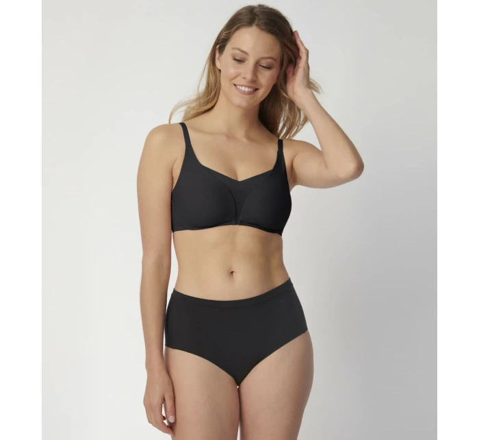 Dámské kalhotky Smart Natural Maxi EX - černé - TRIUMPH