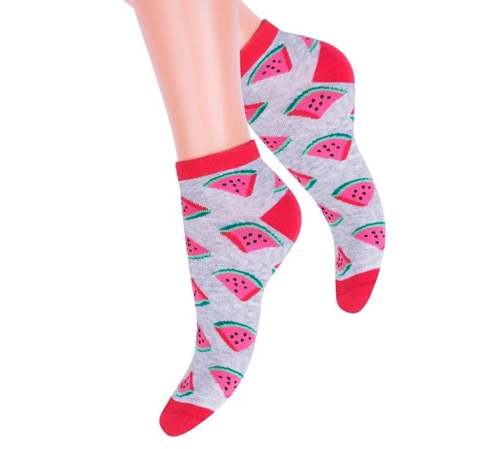 Dámske členkové ponožky Steven art.114