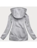 Svetlo šedá dámska športová mikina (W03-2)