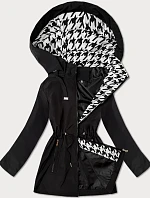 Tenká bunda s ozdobnou podšívkou J Style black (16M9252-392)