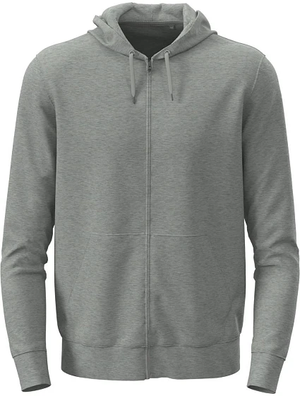 Stedman Classic Zip Hoodie Mikina s kapucňou „Classic“ 05.4500 sivá melírovaná Stedman Classic Zip Hoodie Mikina s kapucňou „Classic“ 05.4500 sivá melírovaná