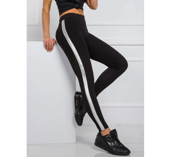Legíny RV LG R4766.06 čierna a strieborná
