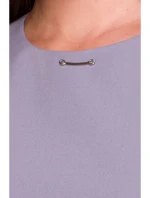 Šaty bez rukávů  šedá model 21154733 - STYLOVE