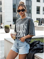 Dámske tričko s potlačou HAYATOUS graphite FashionStreet RY2637