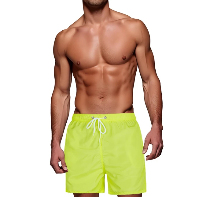 Pánske plavecké šortky žlté FashionStreet SX2527
