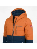 Detská zimná nepremokavá oranžová lyžiarska bunda Trollkids Hemsedal Snow Jacket XT (513-176)