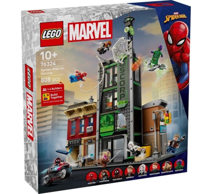 LEGO Marvel Super Heroes 76324 Spider-Man a Oscorp LEGO Marvel Super Heroes 76324 Spider-Man a Oscorp