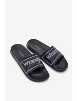 Klapki Męskie WRANGLER AVERELL SLIDER MEN LOW 20251042.25Y Czarne