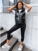 Dámská prošívaná vesta černá Dstreet model 21970327 - FashionStreet Dámská prošívaná vesta černá Dstreet model 21970327 - FashionStreet