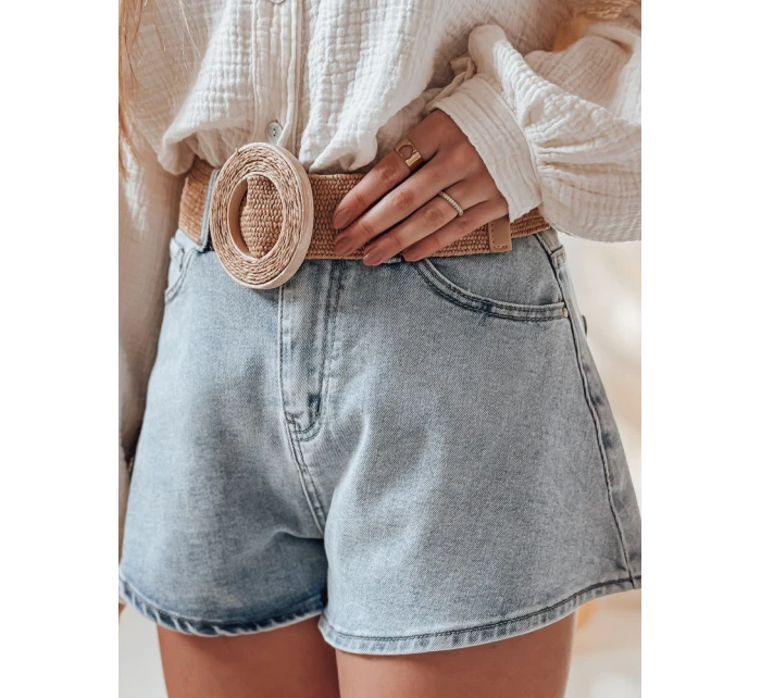 Dámske džínsové šortky HOT LIGHT blue Dstreet SY0467 Dámske džínsové šortky HOT LIGHT blue Dstreet SY0467