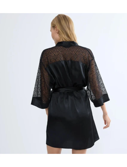 A Weekend to model 21792503 Robe BLACK BLACK - Triumph A Weekend to model 21792503 Robe BLACK BLACK - Triumph