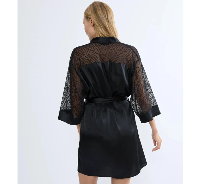 Dámsky župan A Weekend to Remember Robe - BLACK - black 0004 - TRIUMPH