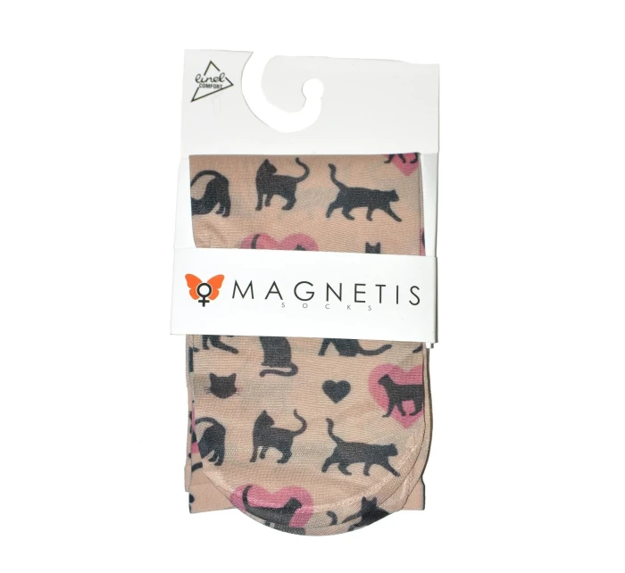 Dámske vzorované ponožky Magnetism lycra 20 den