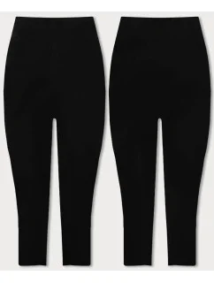 Černé bavlněné 3/4 legíny model 18433395 - J.STYLE