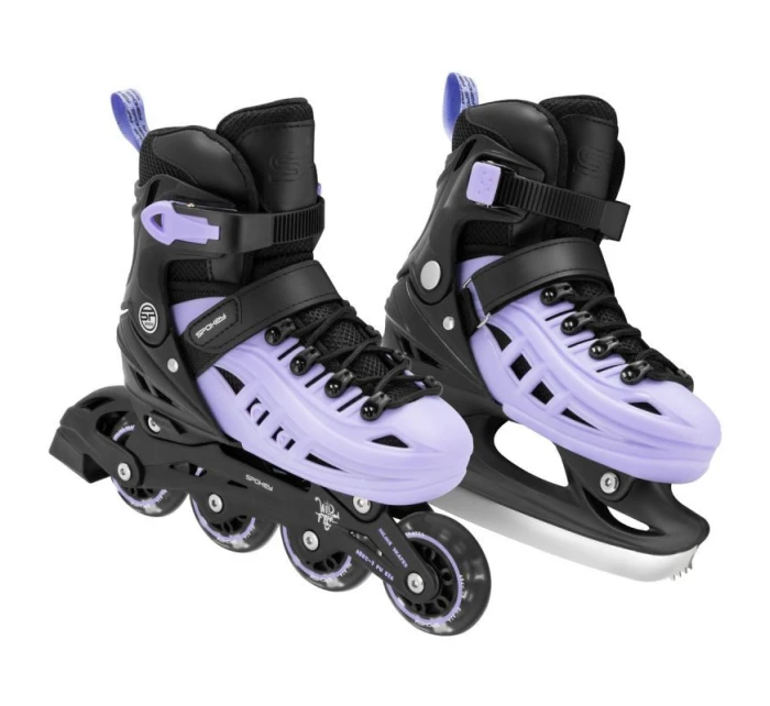 Spokey 4W1 4One Jr inline korčule SPK-944652 r. 39-43 Spokey 4W1 4One Jr inline korčule SPK-944652 r. 39-43