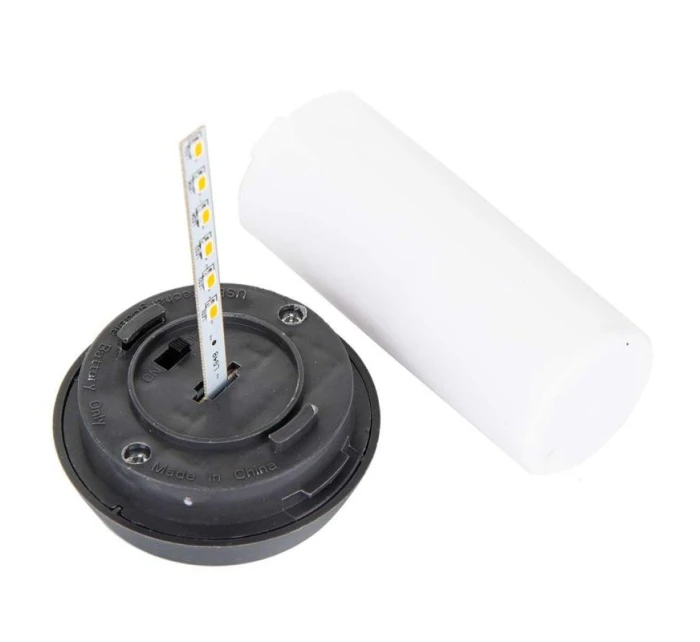 LAMPA SOLARNA  12 LED  SZARA model 21831095