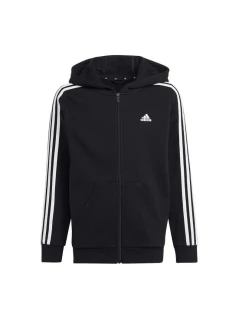 Tričko pre mladých so zipsom 3 Stripes FL HR6331 - Adidas