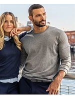 Cutter & Buck Men Pánský pletený svetr grey melange model 22472064 Cutter & Buck Men Pánský pletený svetr grey melange model 22472064