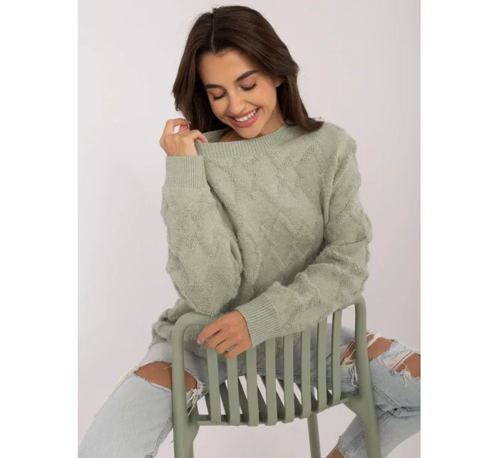 Jumper AT SW 2361.61 pistáciový