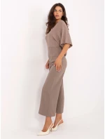 Spodnie IT SP model 21302489 ciemny bezowy - FPrice